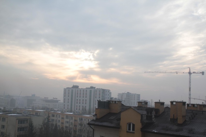 Kraków. Smog nad Prądnikiem Czerwonym [ZDJĘCIA]