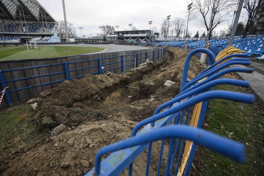 Rozpoczęły się prace przy modernizacji Stadionu Miejskiego w...