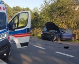 Powiat makowski. Wypadek w Karolewie. Zderzyły się dwa auta. 08.08.2019 [ZDJĘCIA]