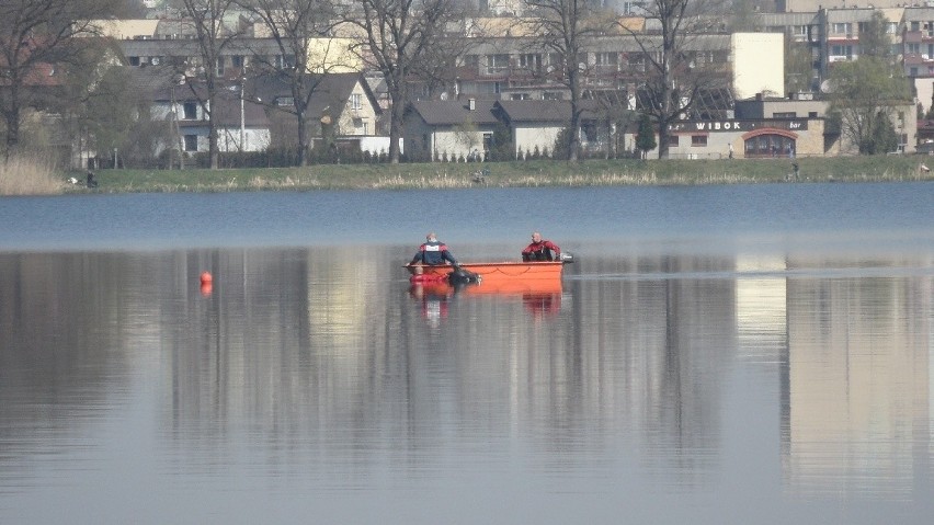 Aeratory na Jeziorze Paprocańskim.