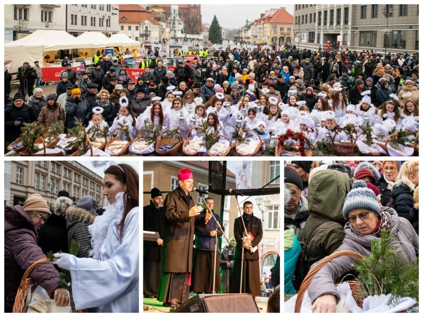 Ekumeniczna Wigilia Miejska ściągnęła przed Ratusz tłumy...