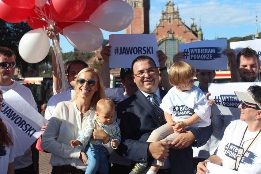 Andrzej Jaworski zainaugurował w Gdańsku swoją kampanię...