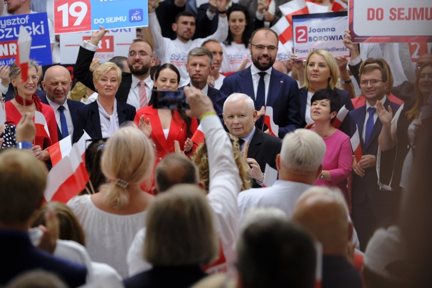 Wicepremier Jarosław Kaczyński pojawił się na Konwencji...