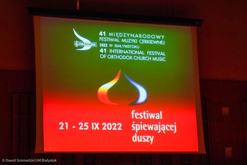 Wystartował 41. Międzynarodowy Festiwal Muzyki Cerkiewnej „Hajnówka 2022” w Białymstoku [ZDJĘCIA]
