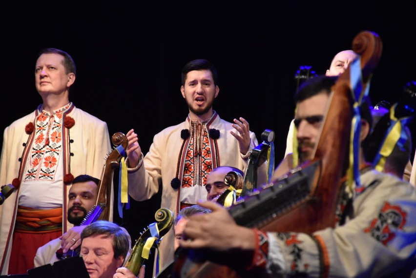 Narodowa Kapela Bandurzystów Ukrainy kolędowała w Człuchowie. Koncert przyciągnął liczną publiczność z całej okolicy. ZDJĘCIA