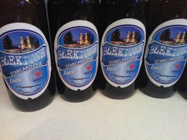 Piwo Błękitne Stargardzkie ma być w sprzedaży w sklepach w Stargardzie