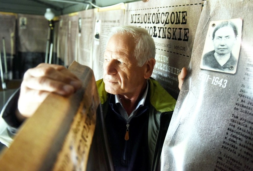 Czesław Laska, prezes Stowarzyszenia "Pamięć Polskich...