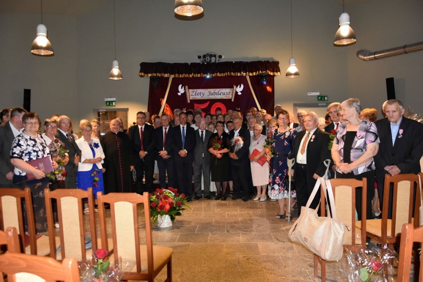 Uroczystość par obchodzących 50-lecie małżeństwa z gminy...