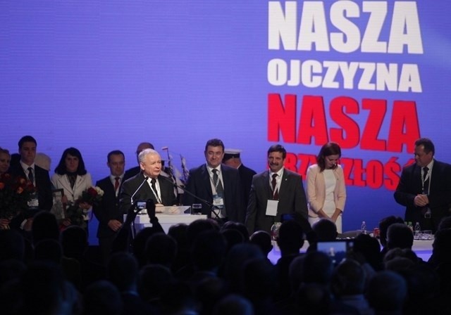 Kongres PiS w Sosnowcu - Jarosław Kaczyński ponownie...