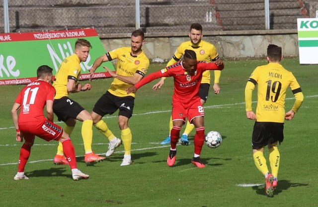 03.04.2021. Zagłębie Sosnowiec - Widzew Łódź 3:0.Zobacz kolejne zdjęcia. Przesuwaj zdjęcia w prawo - naciśnij strzałkę lub przycisk NASTĘPNE