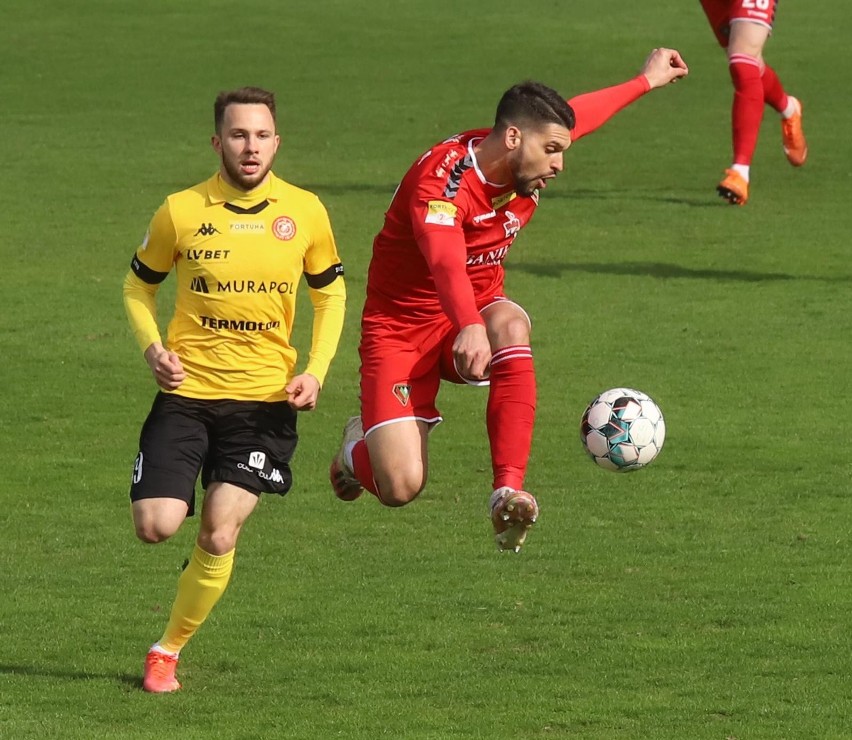 03.04.2021. Zagłębie Sosnowiec - Widzew Łódź 3:0....