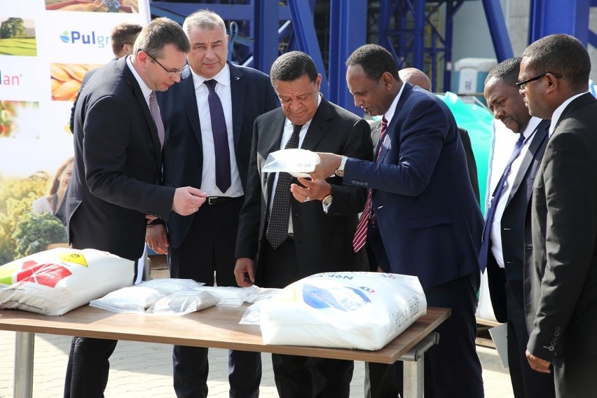 Prezydent Etiopii odwiedził Grupę Azoty Puławy (ZDJĘCIA)