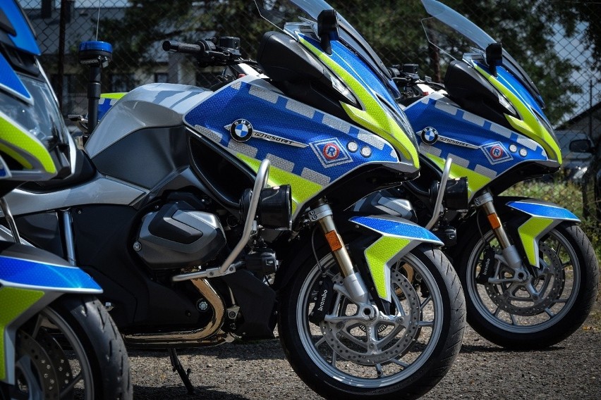 Policjantów na motocyklach, w nowym wydaniu można spotkać...