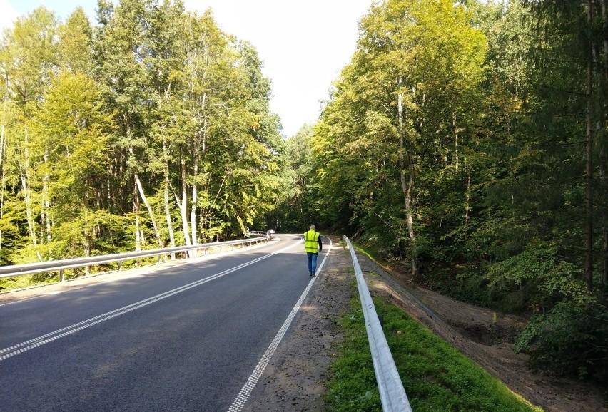 DW 163 w Szwajcarii Połczyńskiej jest już przejezdna.