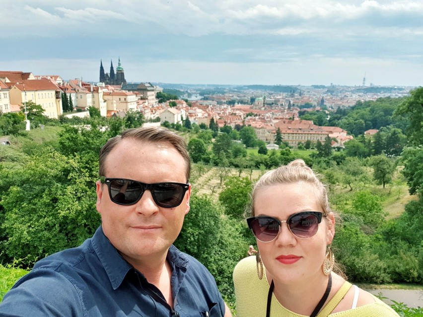 Michał Jakubaszek, Radny Miasta Torunia, wraz z żoną wybrał...