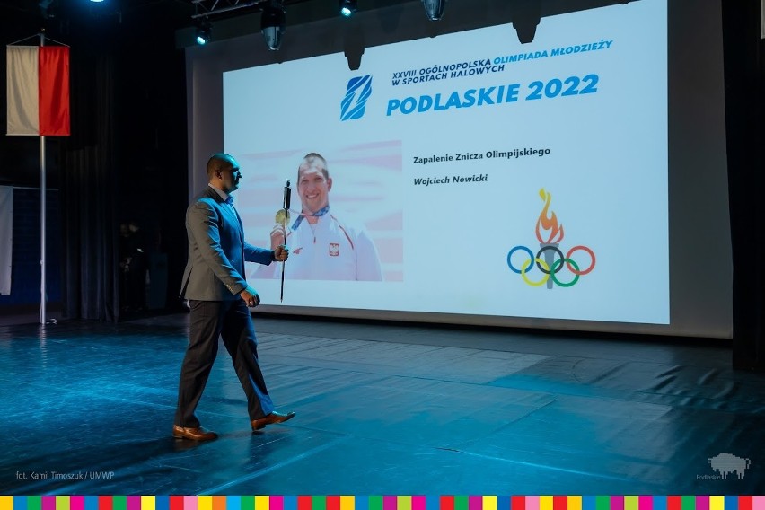 W Operze i Filharmonii Podlaskiej zapłonął znicz XXVIII Ogólnopolskiej Olimpiady Młodzieży!