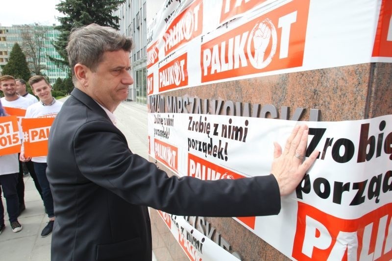 Janusz Palikot w Kielcach