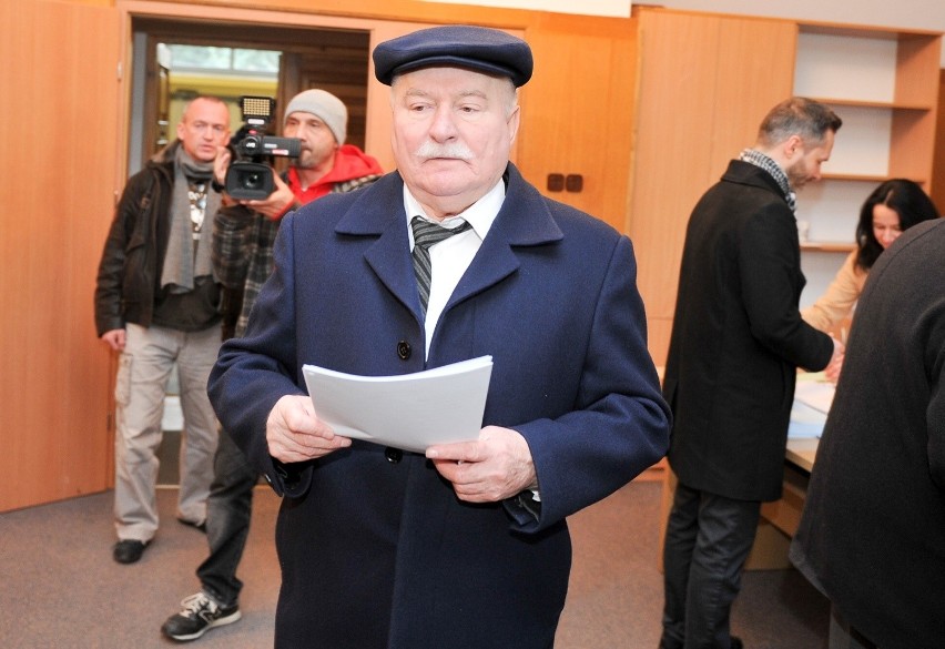 Lech Wałęsa głosował w Gdańsku