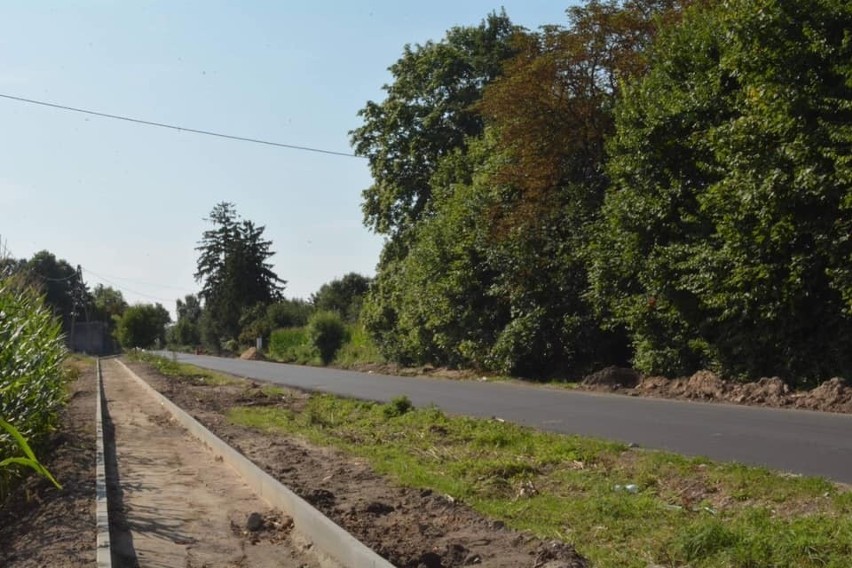 Droga powiatowa jest remontowana na odcinku Rakowo-Cetki