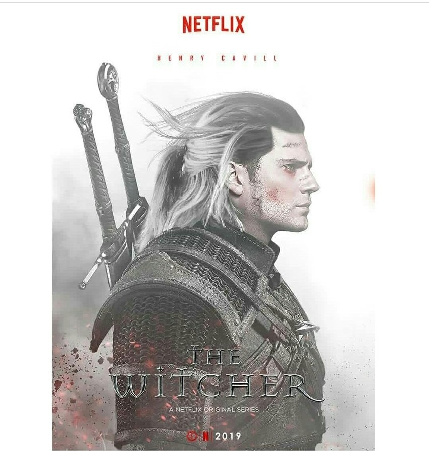 "Wiedźmin" Netflix. Geralt, Triss i Ciri oczami internautów. Zobacz fanowskie plakaty serialu! 
