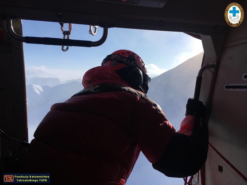 Tatry. Biwakowali przy minus 20 stopniach. Mają odmrożenia. Uratował ich TOPR [ZDJĘCIA]