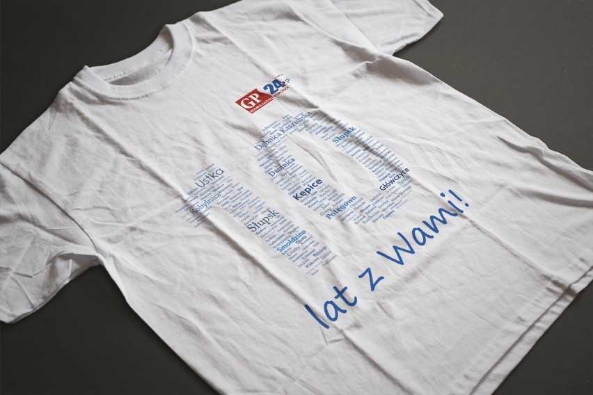 10 lat GP24.pl. Konkurs na koszulkę rozstrzygnięty