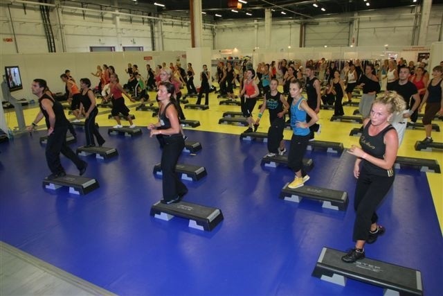 Na ubiegłorocznych warsztatach fitness ćwiczyło blisko 100 uczestników.