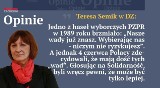 Teresa Semik: Solidarność 4 czerwca 1989 roku wygrała. Polska wygrała