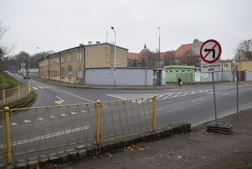 Skrzyżowanie ulic Bogusłąwa IV i Barnima w Stargardzie