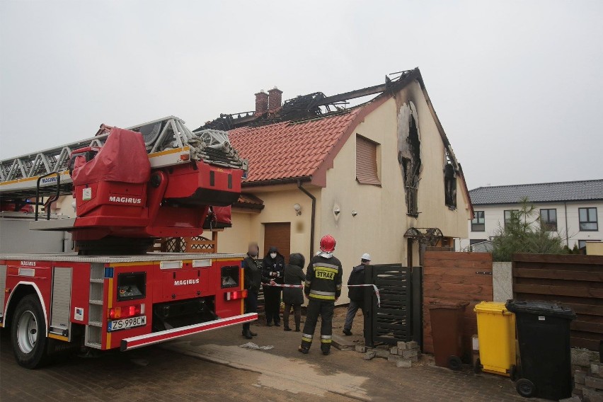 Tragiczny pożar na Krzekowie w Szczecinie