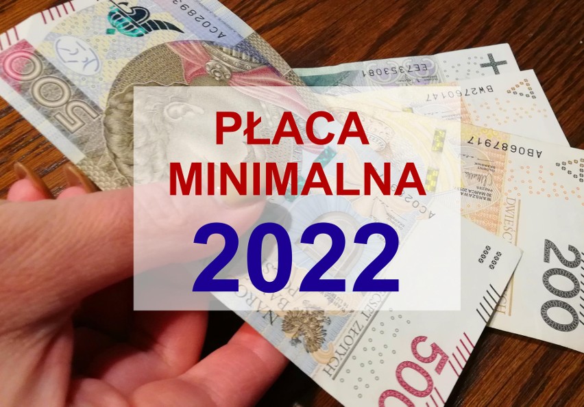 Od 2022 roku płaca minimalna wzrośnie o 210 złotych brutto....