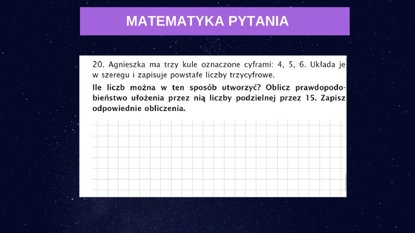 Egzamin ósmoklasisty 2019. [3.11] Matematyka - test próbny ósmoklasisty z Gdańskim Wydawnictwem Oświatowym