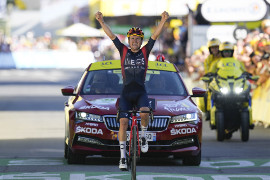 Debiutant wygrał 12. etap Tour de France. Vingegaard nadal liderem