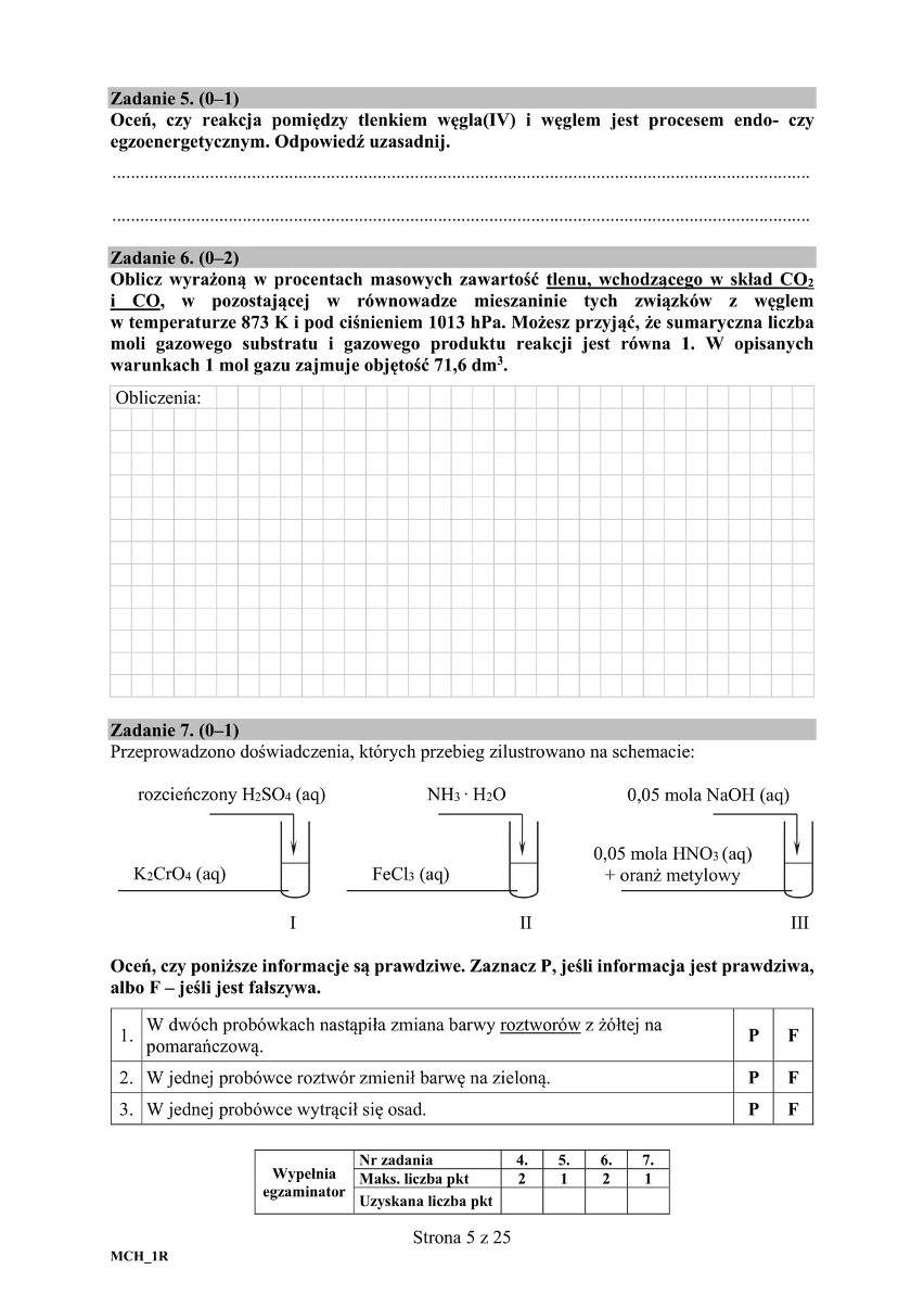 Matura 2018 Chemia rozszerzona Odpowiedzi, Rozwiązania,...