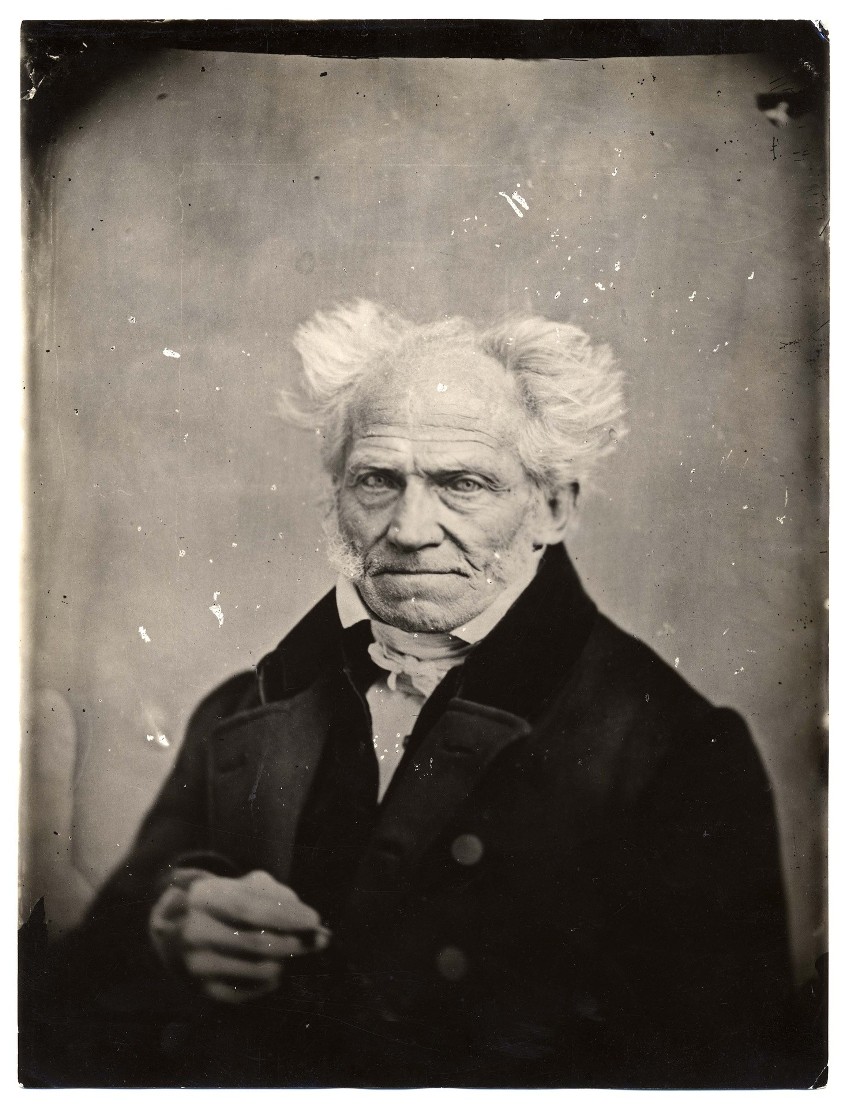 Fotografia Artura Schopenhauera z 1859, na rok przed...