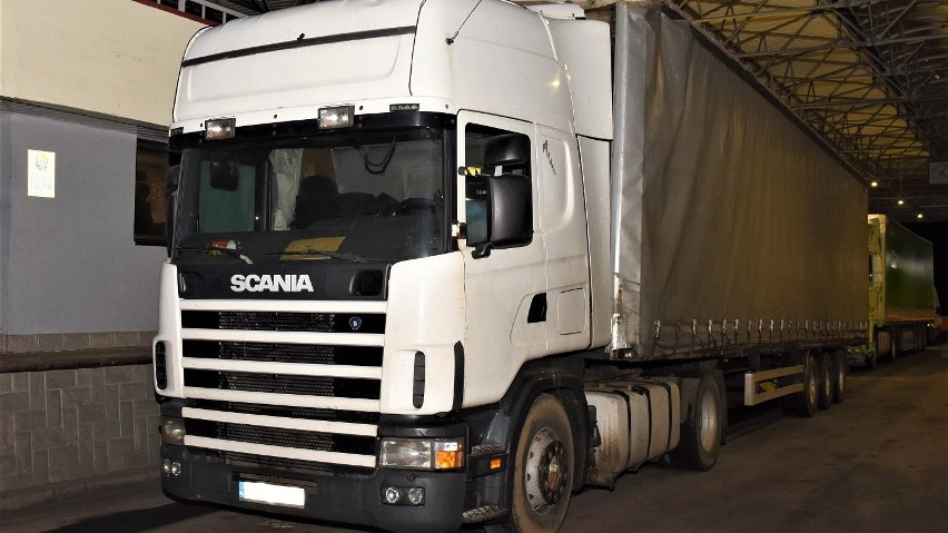 Ciężarówka marki Scania skradziona we Włoszech a zatrzymana...