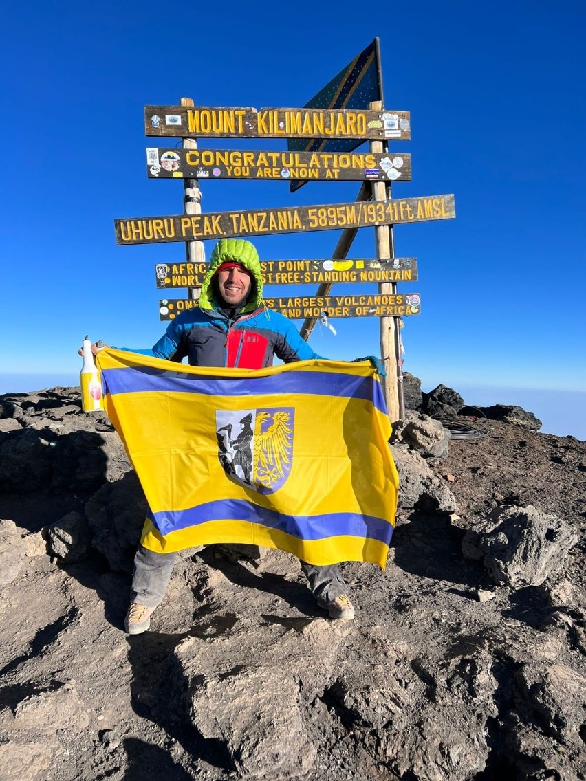 Krzysztof Drabik chciał zdobyć szczyt Kilimandżaro,...