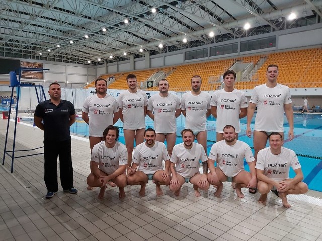 Drużyna Box Logistic Waterpolo Poznań w pełnej krasie