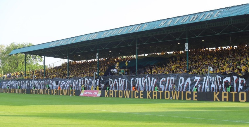 Mecz GKS Katowice - Ruch Chorzów zobaczył komplet kibiców....