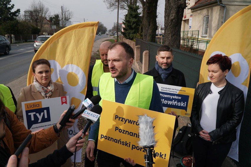 Wybory 2024: Przebudowa ulicy Obornickiej w Poznaniu musi nastąpić teraz. "Dajmy sobie spokój z trzecią ramą komunikacyjną” 