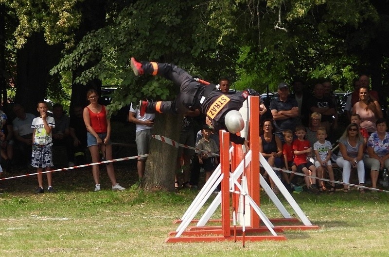 Gminne zawody sportowo - pożarnicze 2019 w Ruszczy.