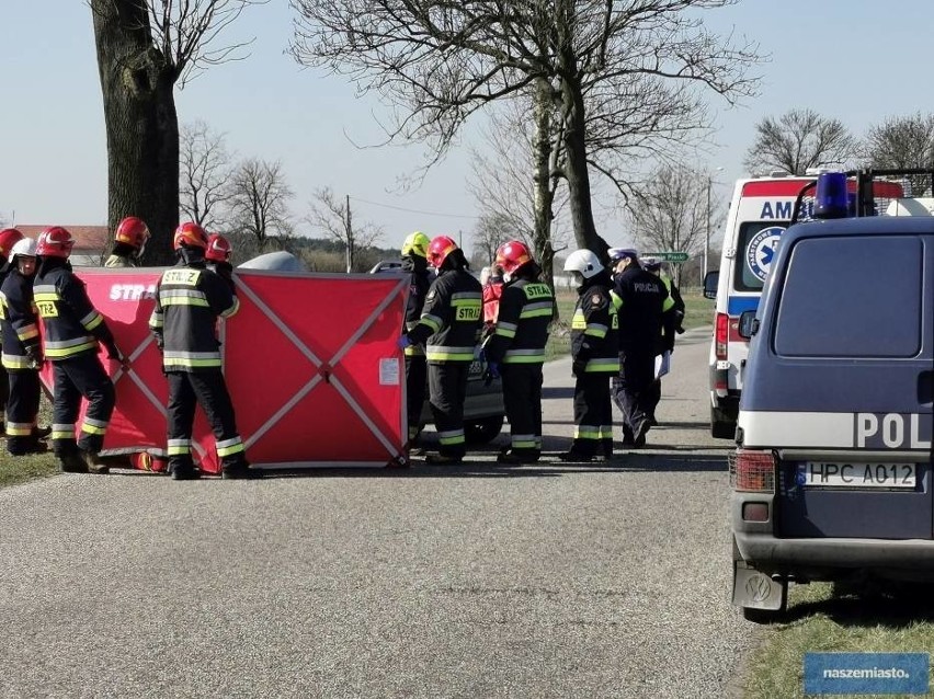 Wypadek w miejscowości Korzeszynek