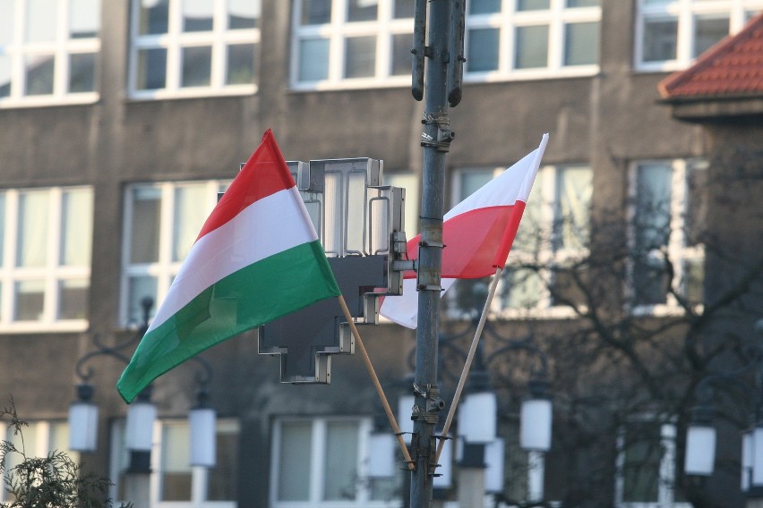 Prezydenci Polski i Węgier w Katowicach