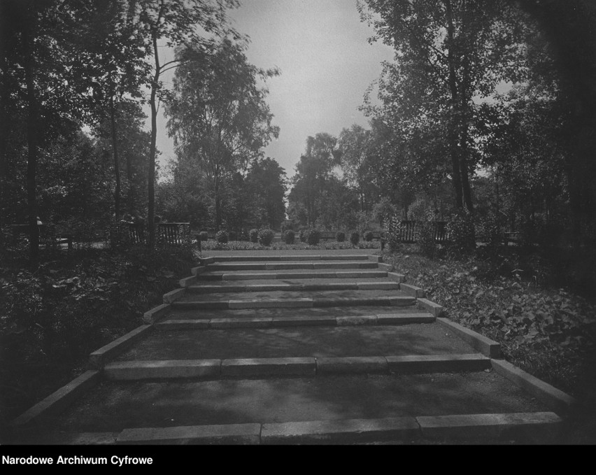 Park Kościuszki w Katowicach... 100 lat temu