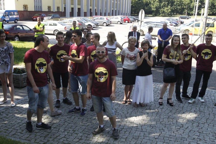 W piątek (8 czerwca) przez kampus PŁ przeszedł pochód...