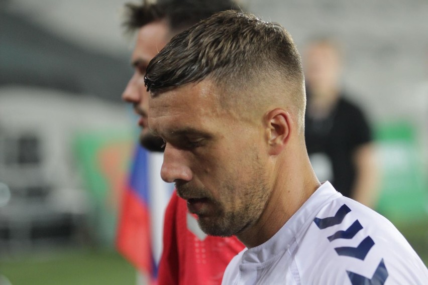 Lukas Podolski po debiucie: Górnik Zabrze to nie tylko ja. Na boisku się palić!