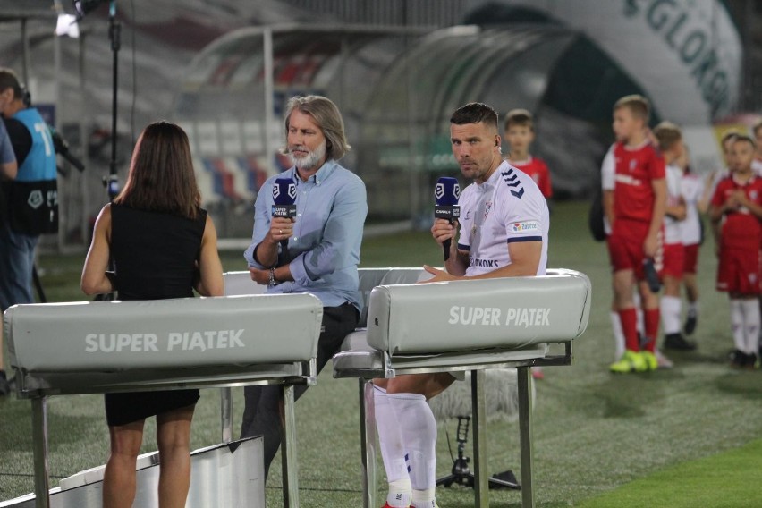 Lukas Podolski po debiucie: Górnik Zabrze to nie tylko ja. Na boisku się palić!