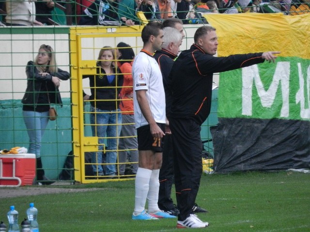 Trenerzy po meczu Chrobry Głogów - GKS Katowice