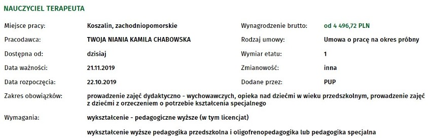 Szukasz pracy w Koszalinie bądź okolicach? Sprawdź najnowsze...