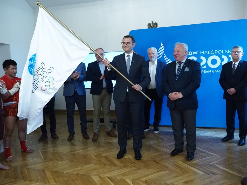 Uroczyste przekazanie flagi Igrzysk Europejskich odbyło się...